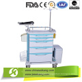 ABS Ward Treatment Cart with Light Weight
